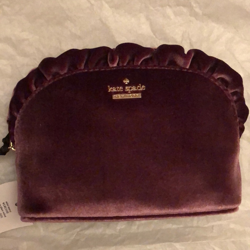 Deep Plum Mini Marcy Kate Spade bag
